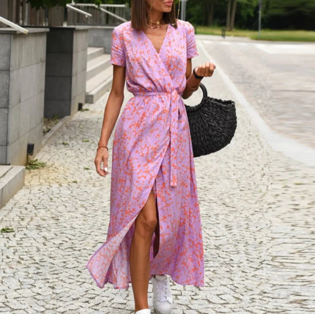 Robe élégante et flatteuse