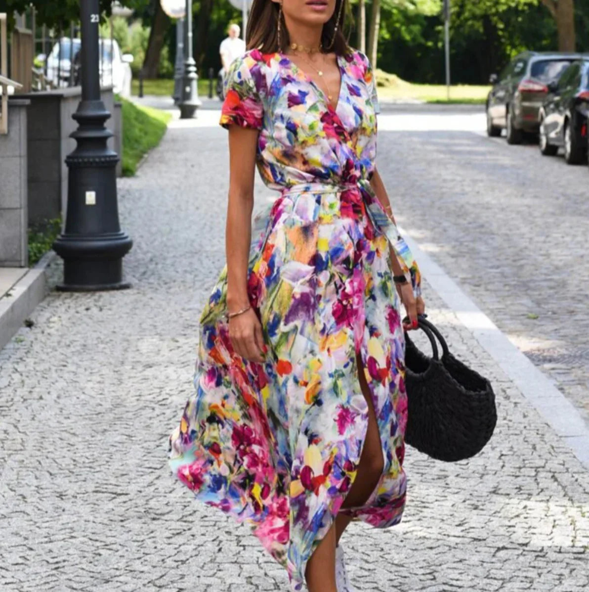 Robe élégante et flatteuse