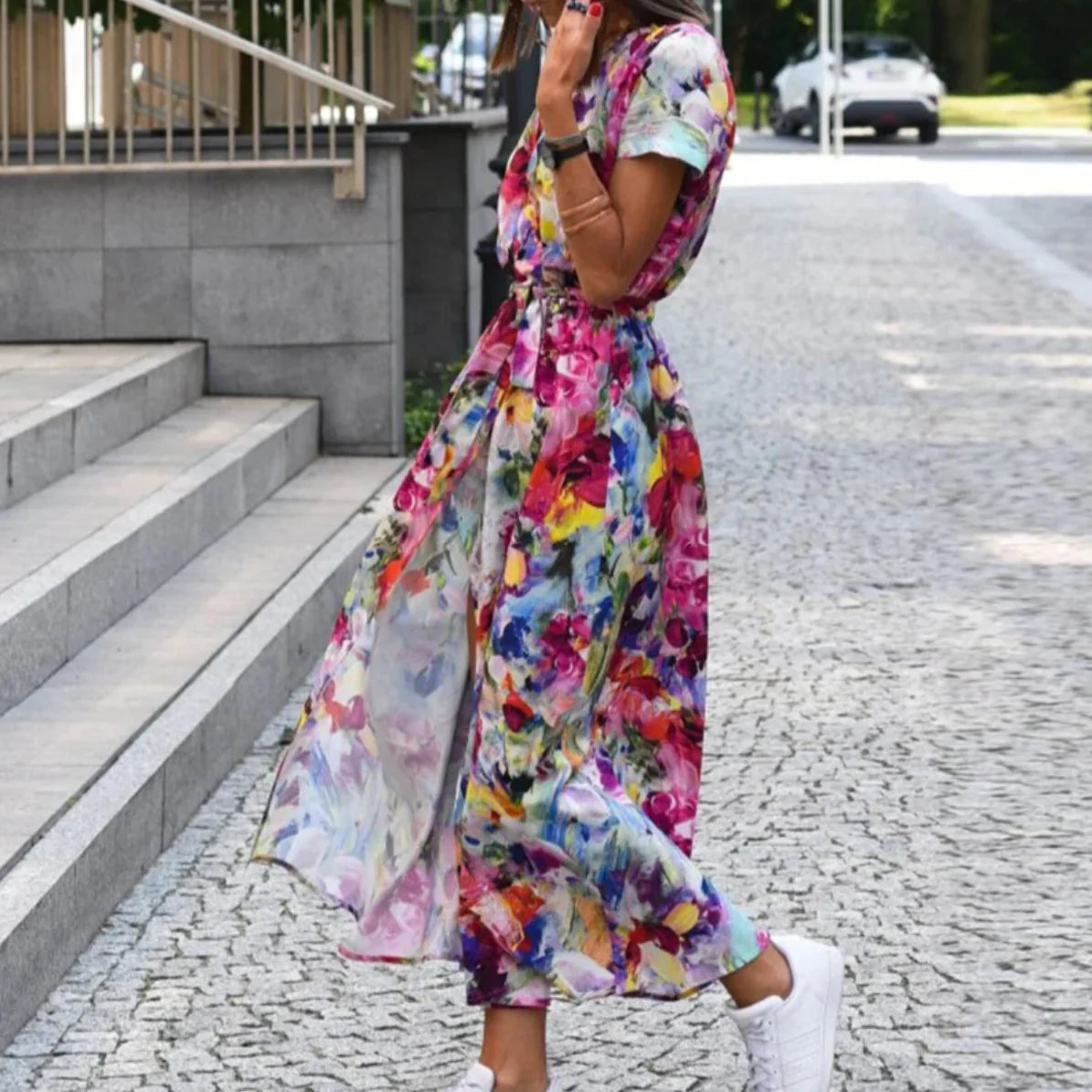Robe élégante et flatteuse