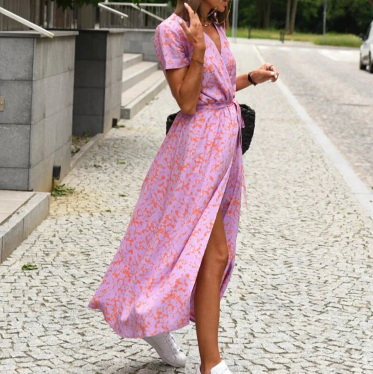 Robe élégante et flatteuse