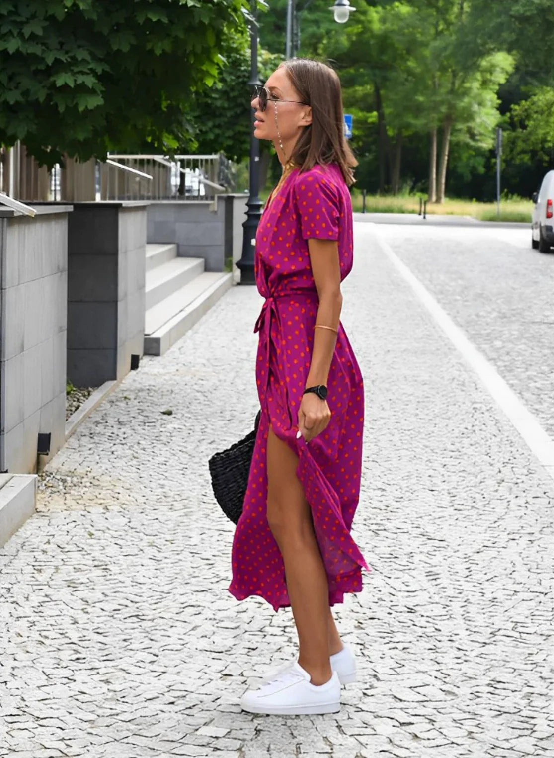 Robe élégante et flatteuse