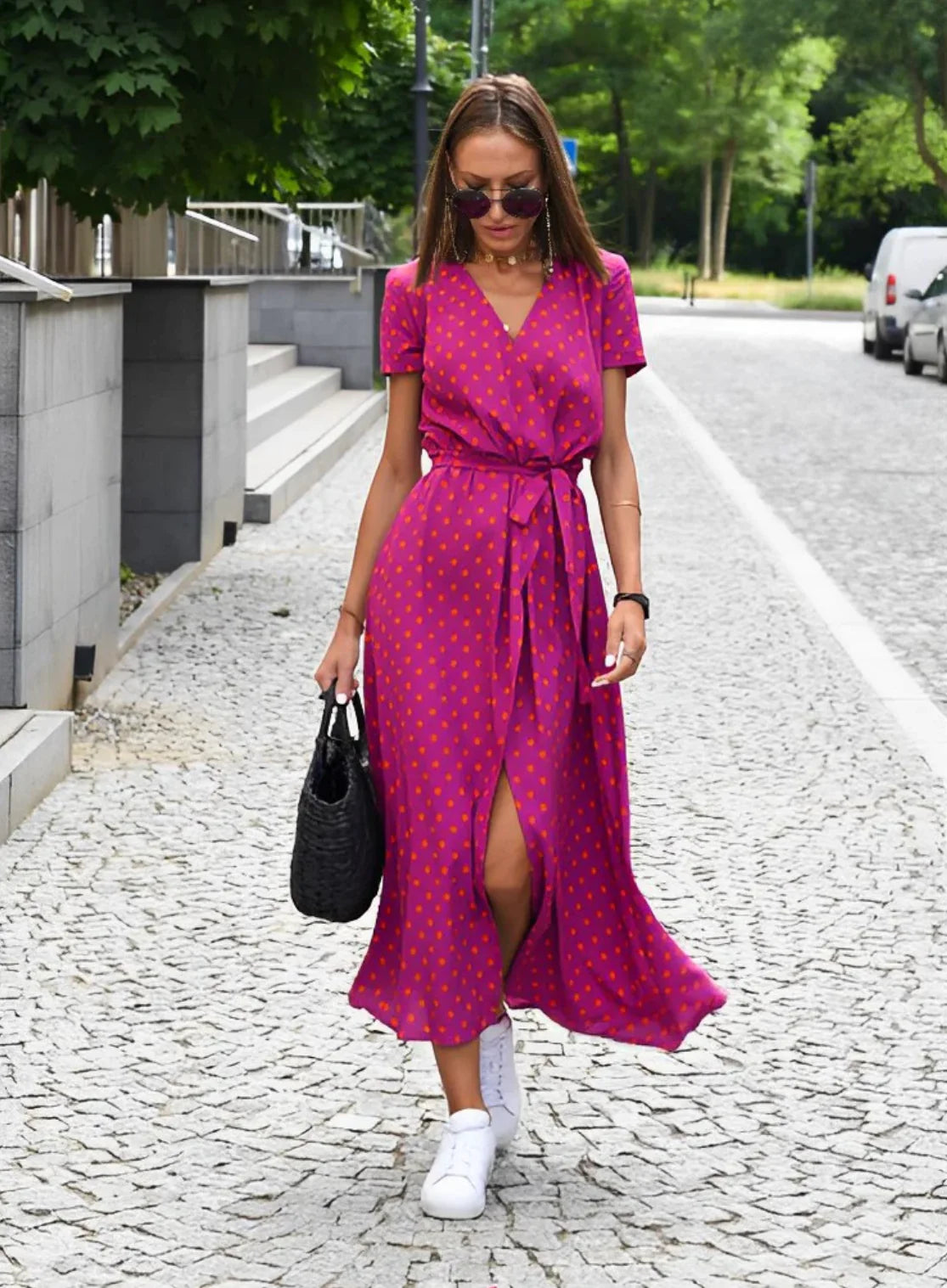 Robe élégante et flatteuse