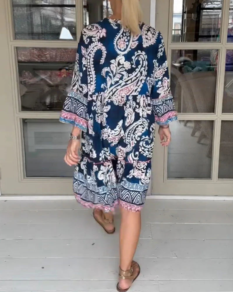 Robe Élégance Bohème