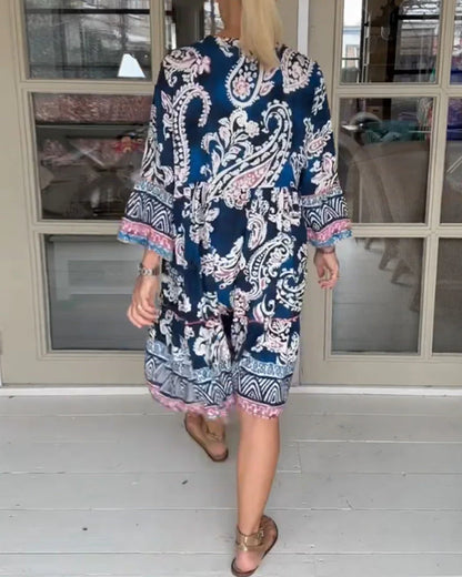 Robe Élégance Bohème