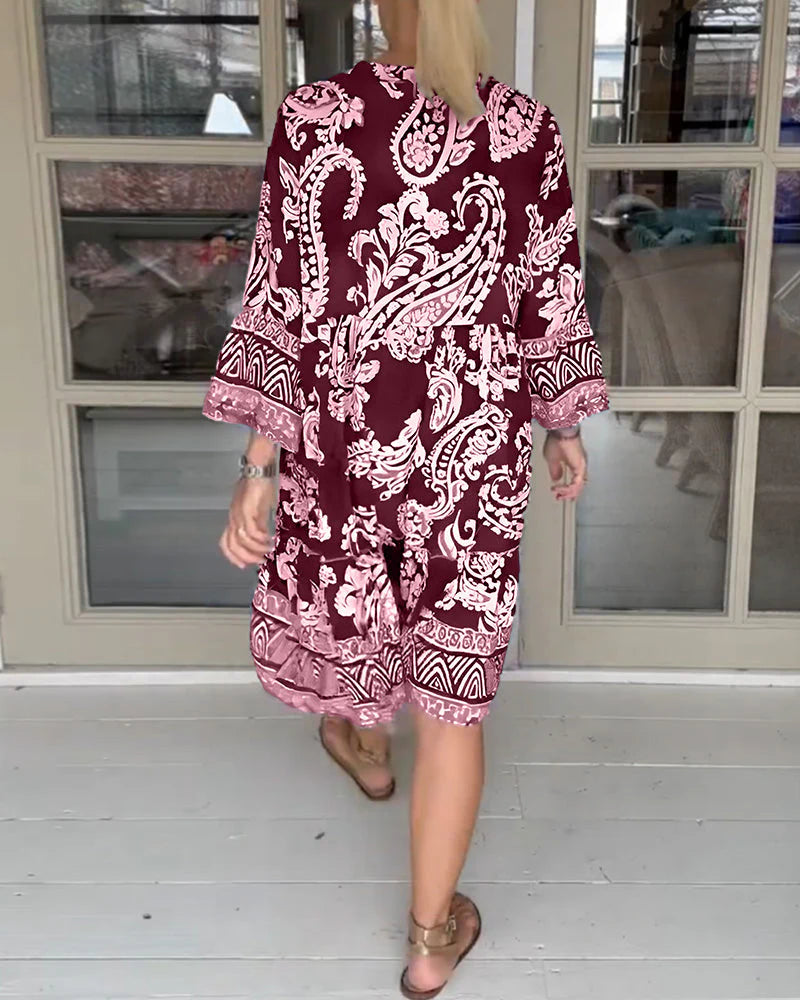 Robe Élégance Bohème