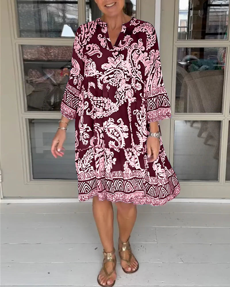 Robe Élégance Bohème
