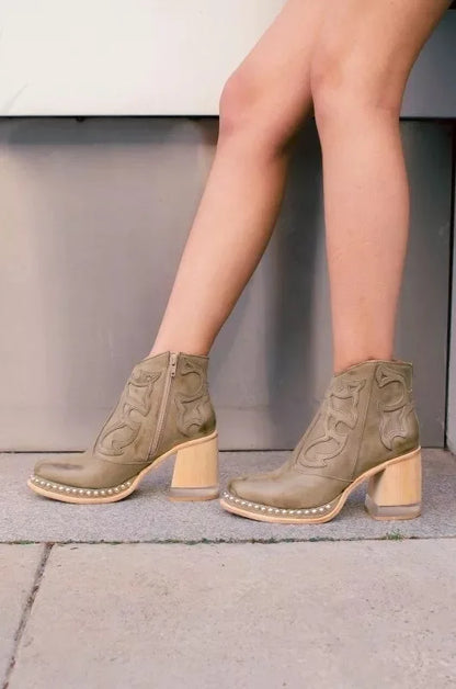 Bottines Élégantes à Talons