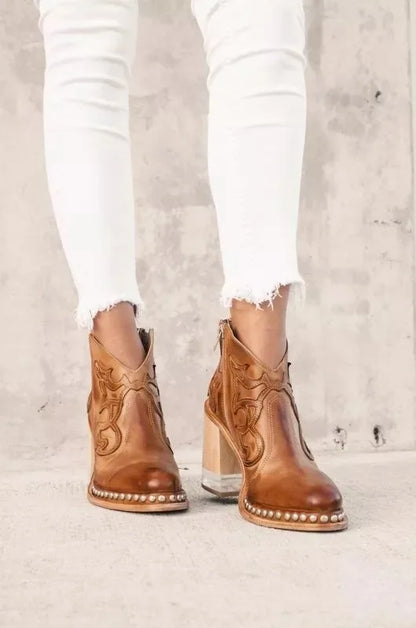 Bottines Élégantes à Talons